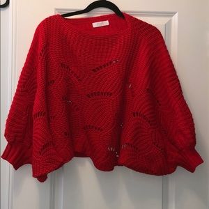 Red sweater/blouse